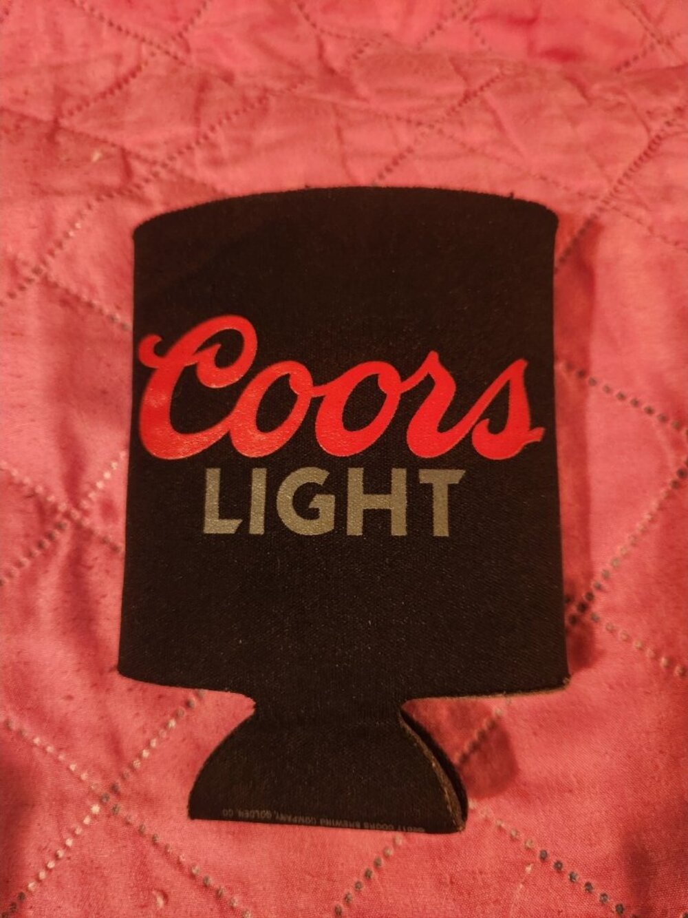 Coors Light Halloween Skull Koozie